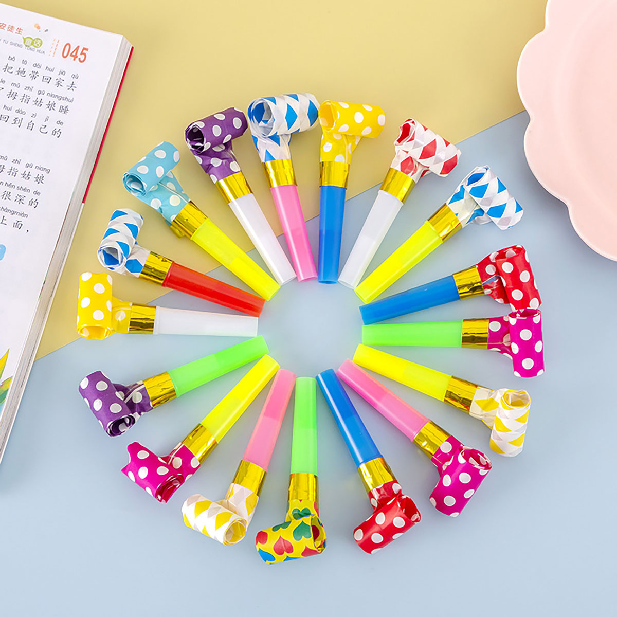 Party Games Adult Birthday - 30PCS Colorful Whistles Toy Funny Toy