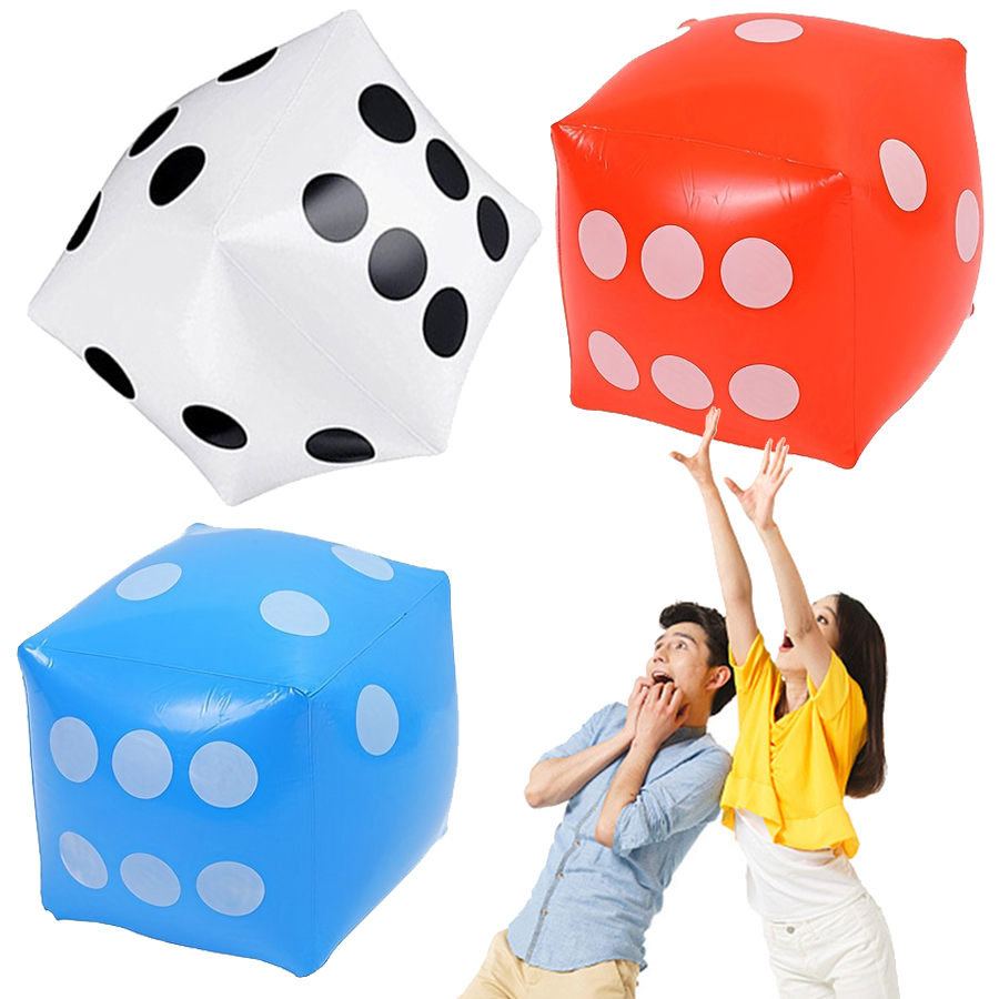 Party Games Gamecube - 1-10PCS Inflatable Dice Jumbo Giant Blow