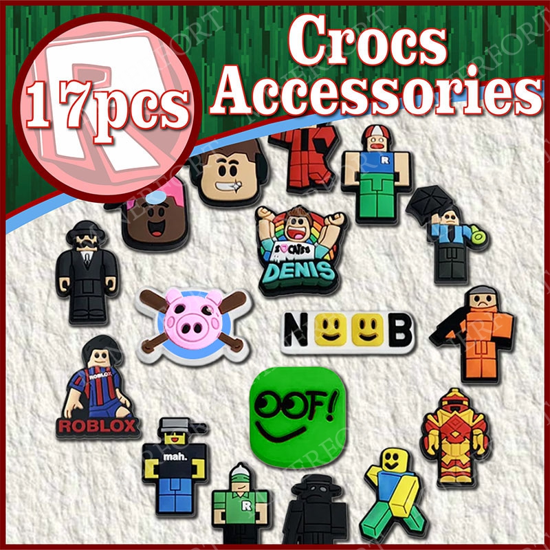 Robloxed Crocs Charms Cute Gam - Party Games Graduation Ideas 评论和价格