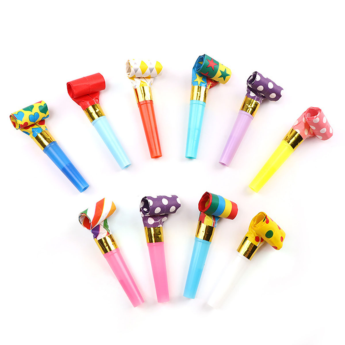 30PCS Colorful Whistles Toy Fu - Party Games Adult Birthday 评论和价格