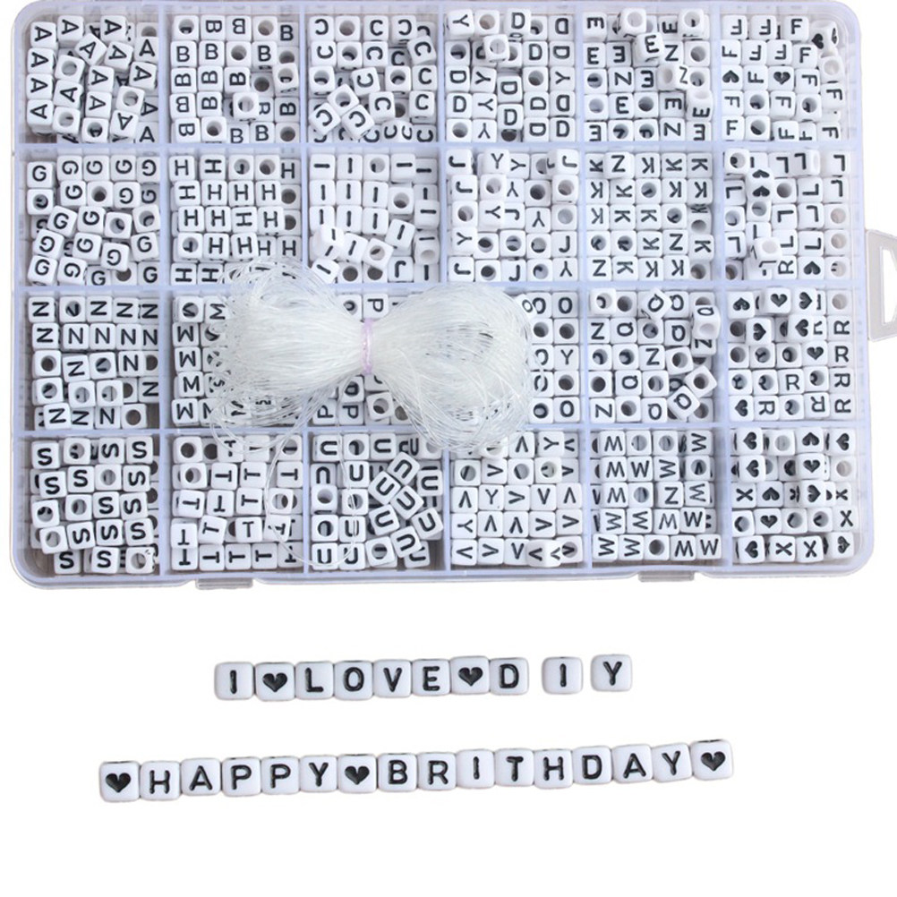 1200Pcs 6Mm Acrylic Alphabet B - Party Games Gamecube 评论和价格