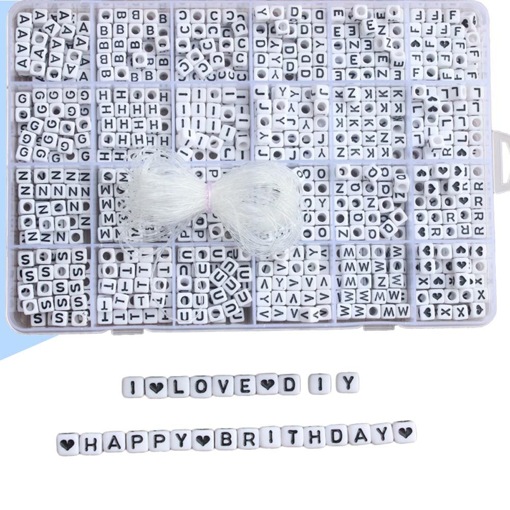 1200Pcs 6Mm Acrylic Alphabet B - Party Games Gamecube 评论和价格