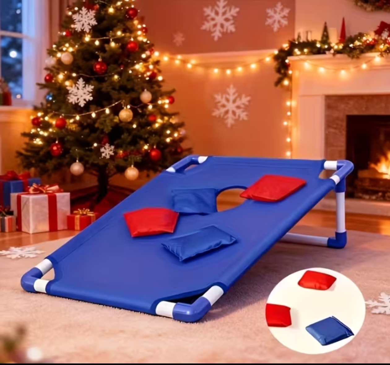 Corn Hole Game Set Includes 2  - Party Games Adults Indoor 评论和价格
