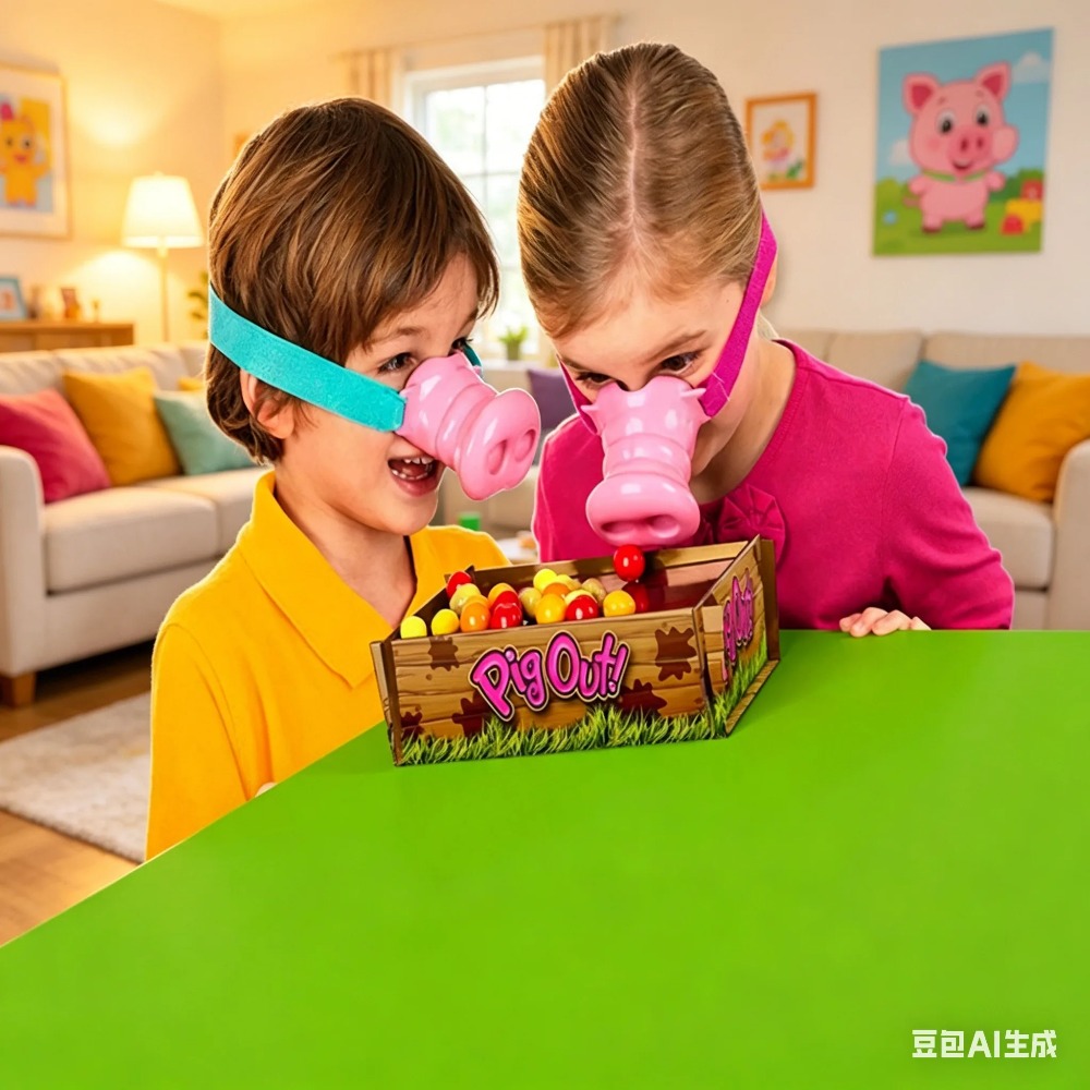 Pig Nose Game Funny Action Boa - Party Games Elimination 评论和价格