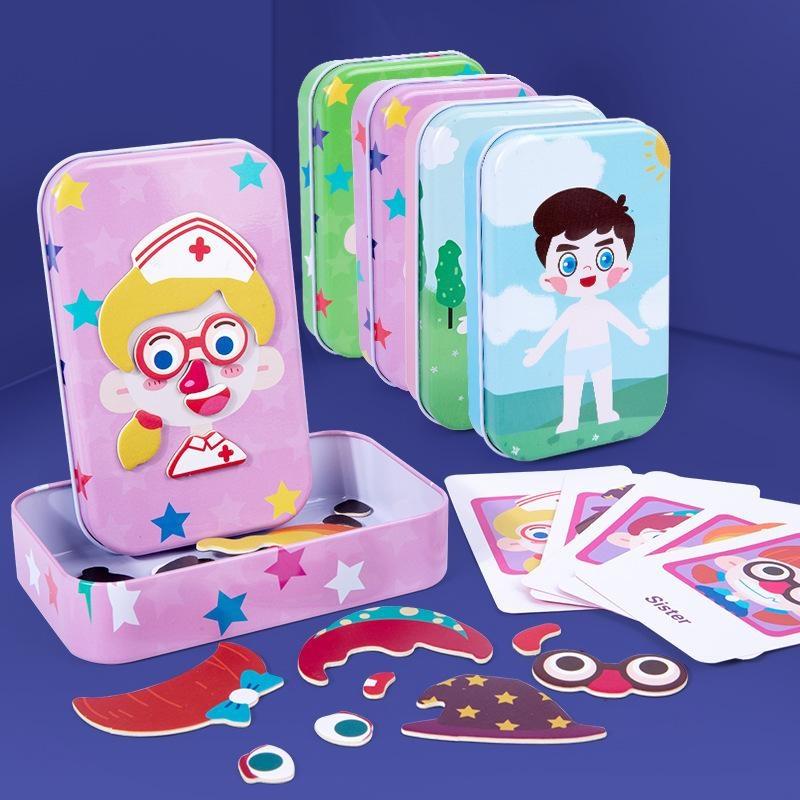 Magnetic Dress Up Puzzle Toys  - Party Games Gamecube 评论和价格
