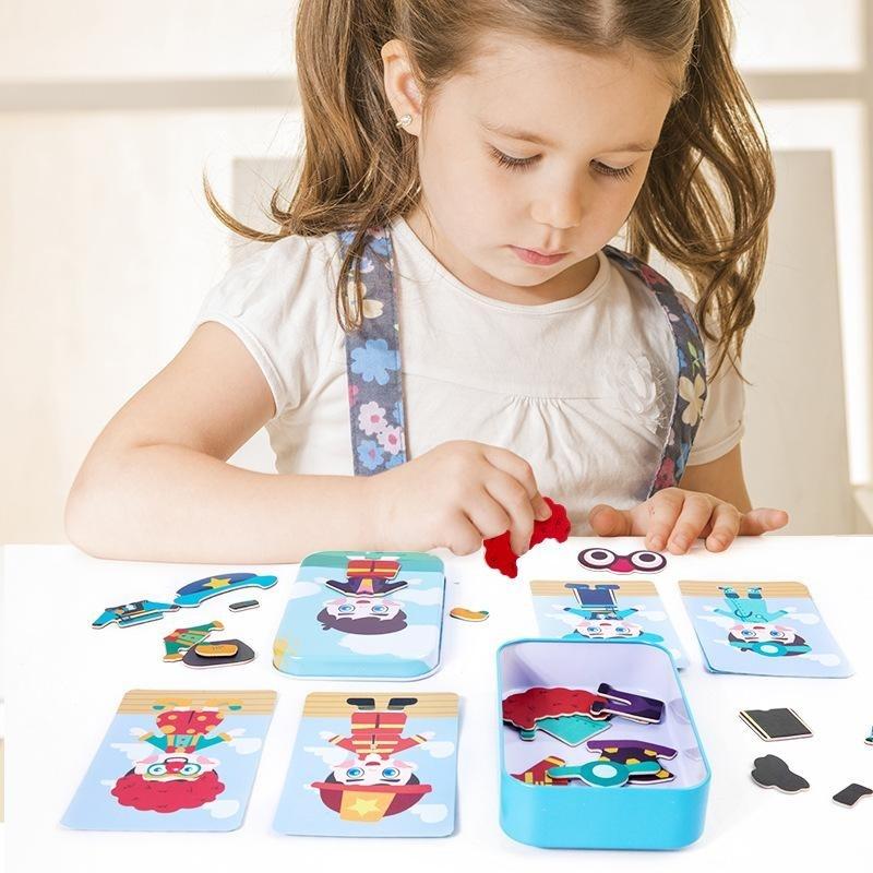 Magnetic Dress Up Puzzle Toys  - Party Games Gamecube 评论和价格