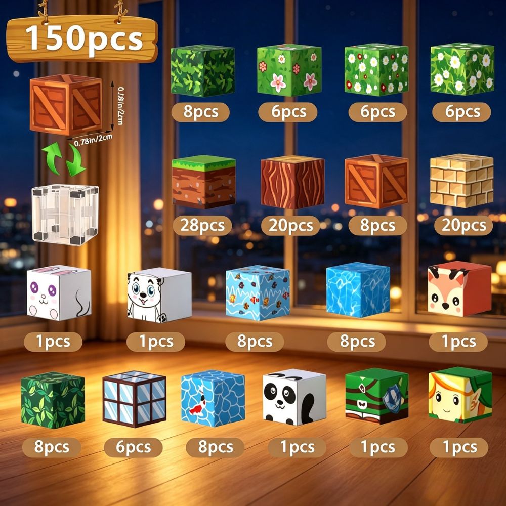 KAVOWORLD 150pcs Magnetic Fore - Party Games Easy Kids 评论和价格