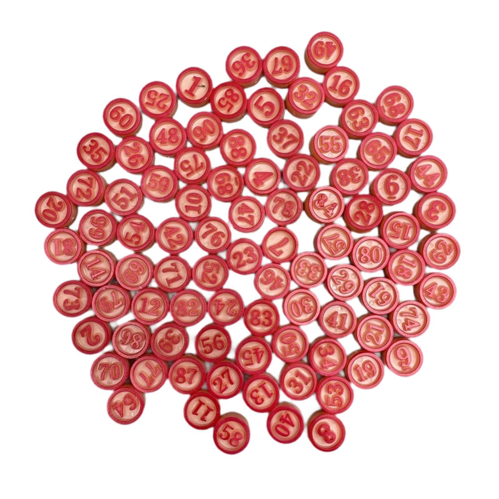 90x Bingo Chips for Kids Adult - Party Games Easy Kids 评论和价格