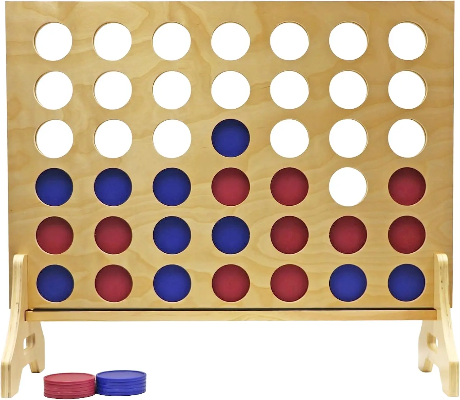 Giant 4 in a Row Game for Fami - Party Games Adults Indoor 评论和价格